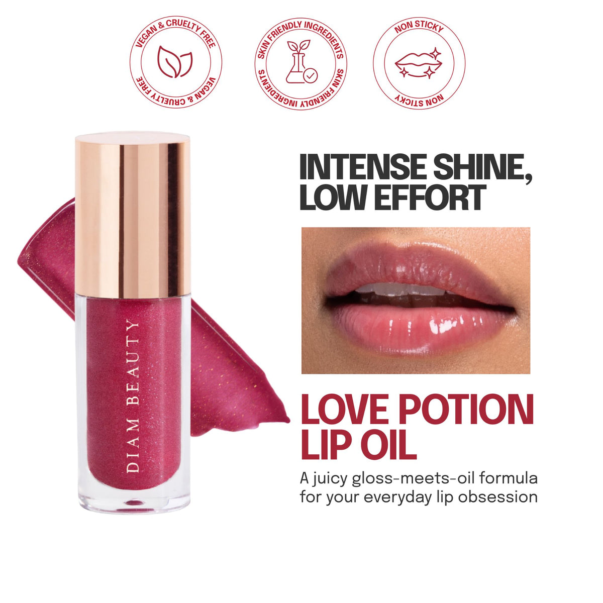 Love Potion Lip Oil Gloss - Funfetti | 5 ml