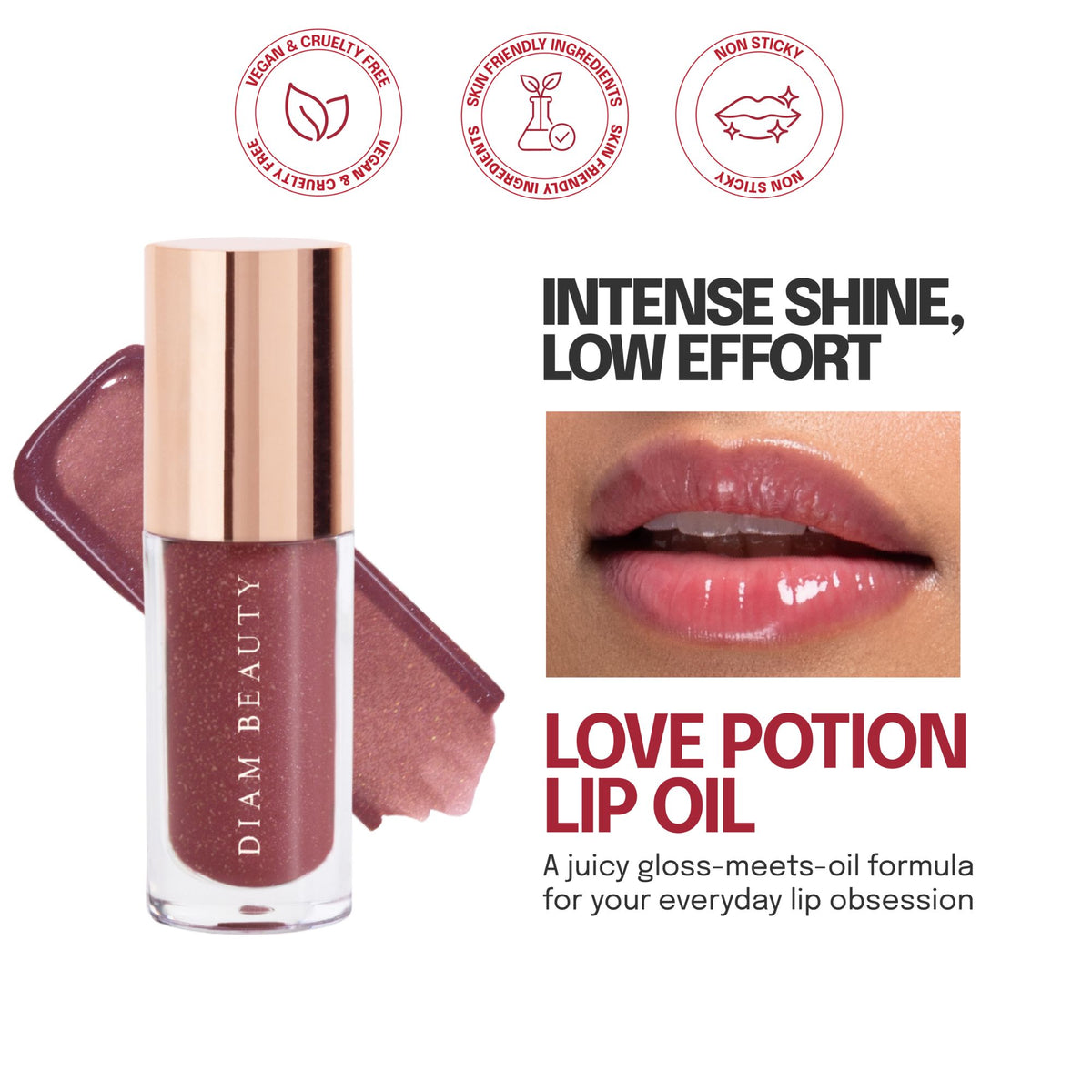 Love Potion Lip Oil Gloss - Milkshake | 5 ml