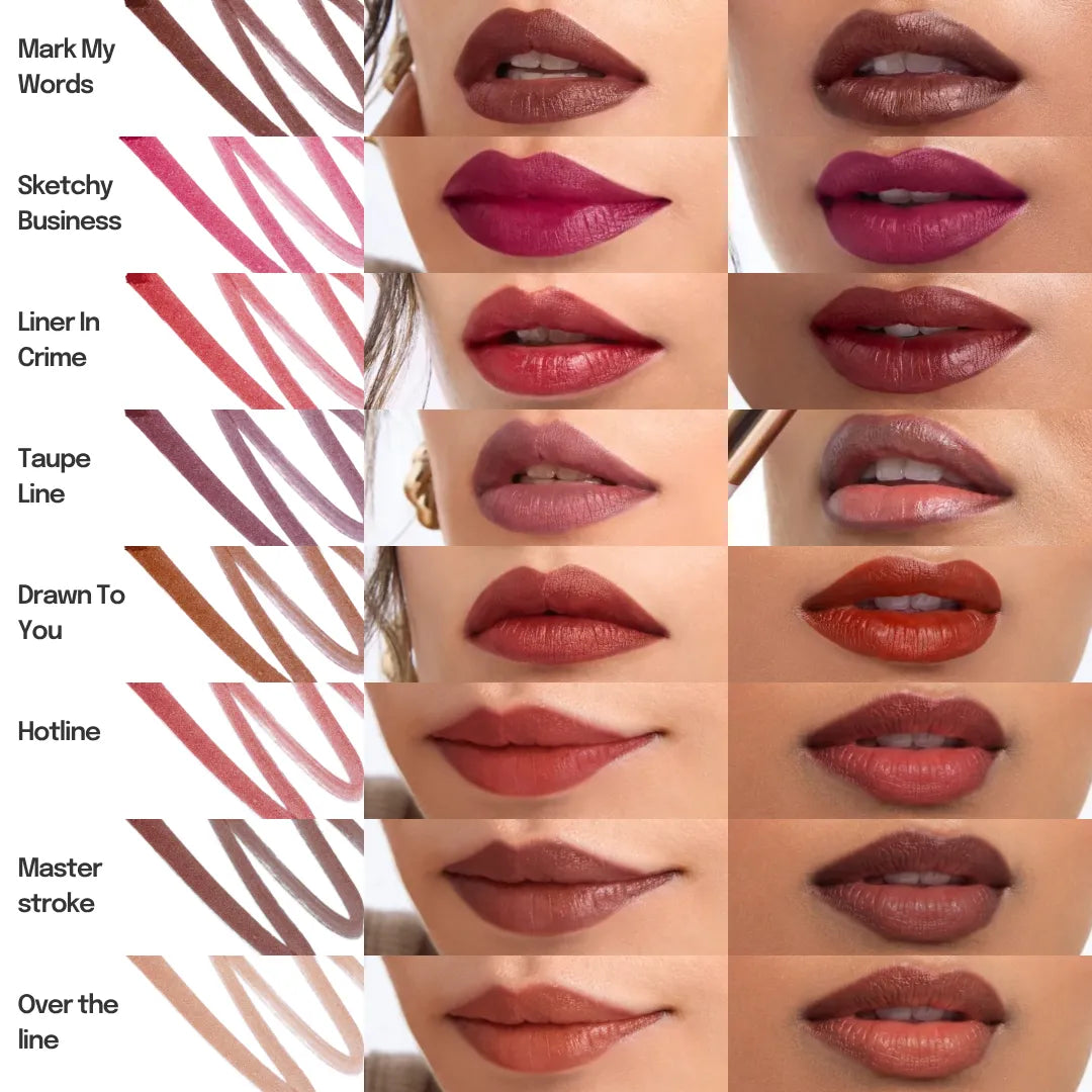 Stain & Define - Stain By Me Lip Oil & Draw Me In Lip Marker