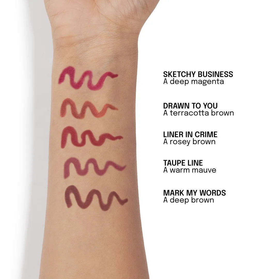 Draw Me In Lip Marker - Liner In Crime | 2.5 ml