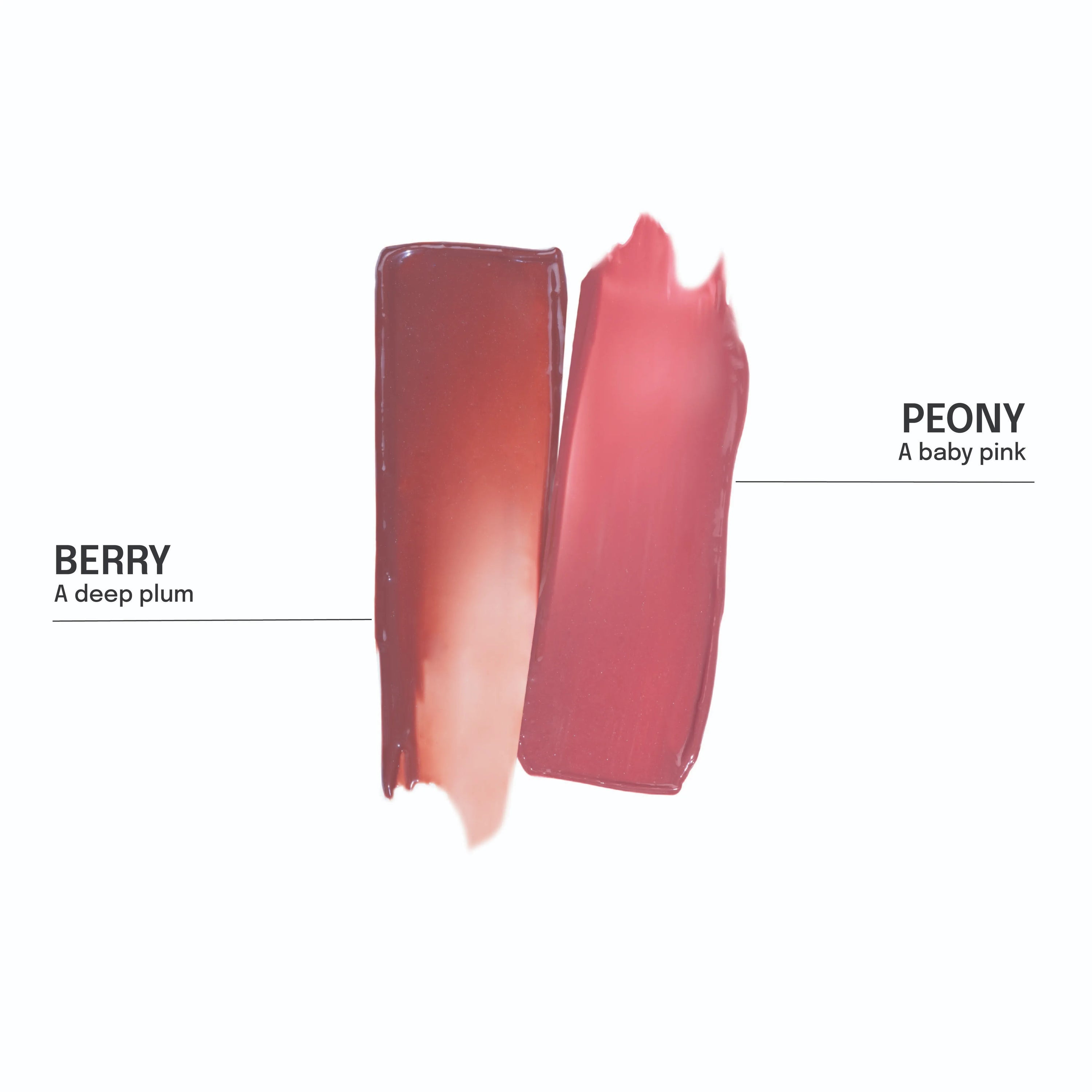 Mini Glass Tint Balm Duo - Berry & Peony | 3.6g