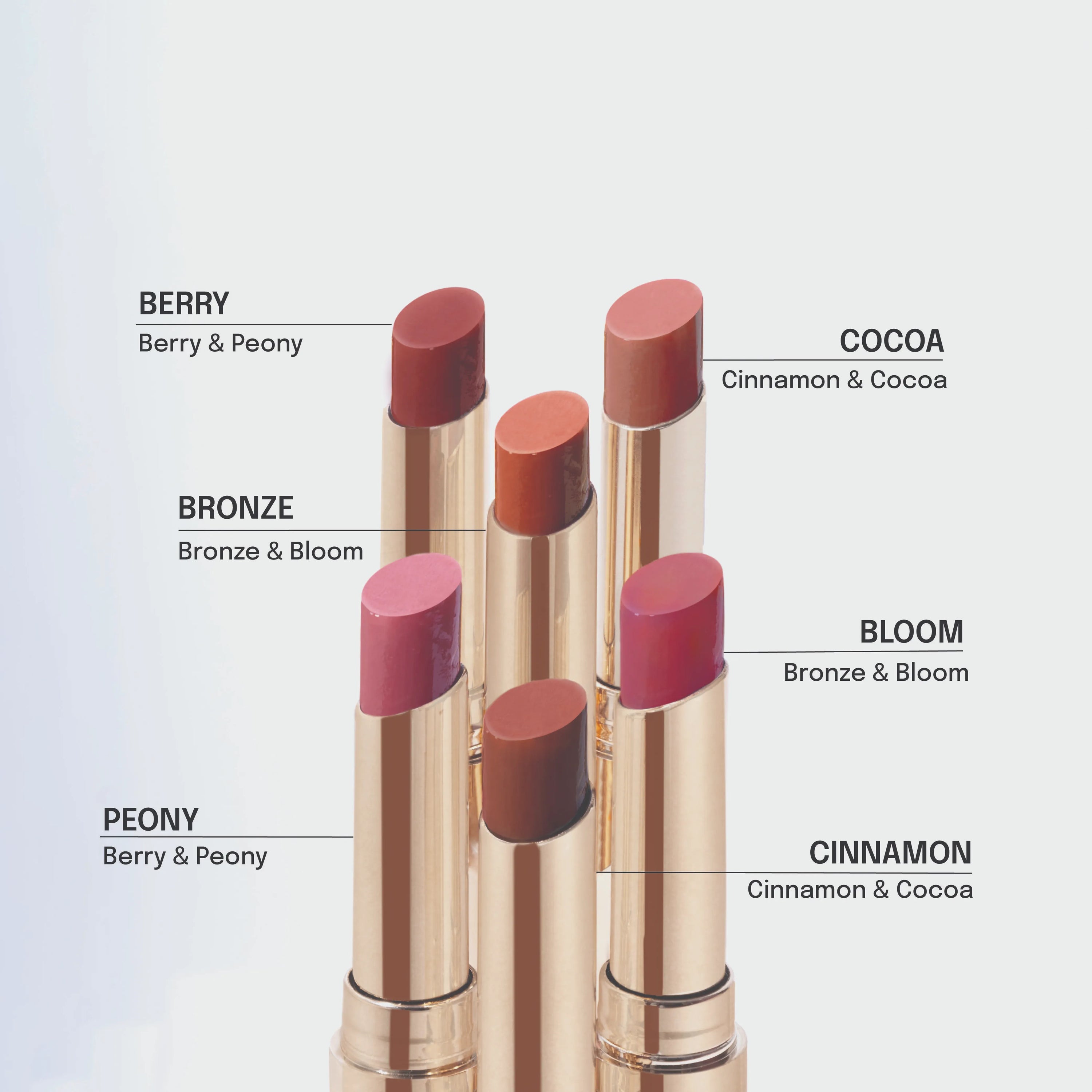 Mini Glass Tint Balm Duo - Berry & Peony | 3.6g