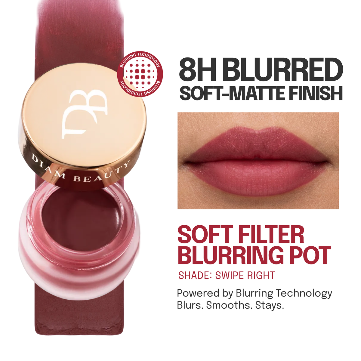 Soft Filter Blurring Pot - Swipe Right  | 7g