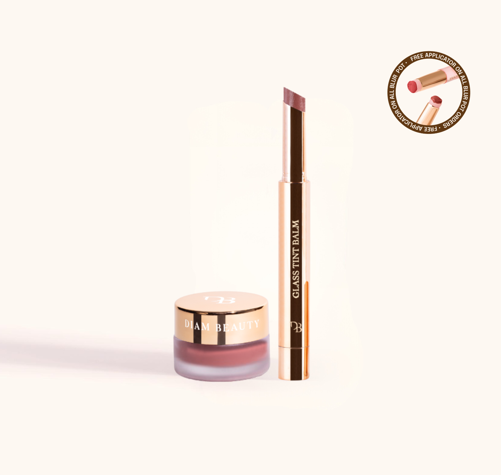 Blur & Pout - Soft Filter Blurring Pot & Glass Tint Balm