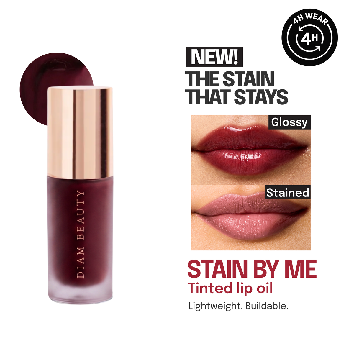 Stain By Me Tinted Lip Oil - Mark | 5 ml